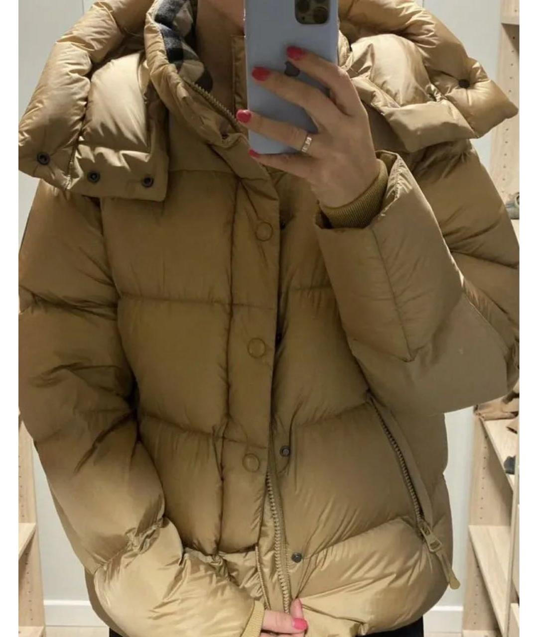 BURBERRY Бежевая куртка, фото 5