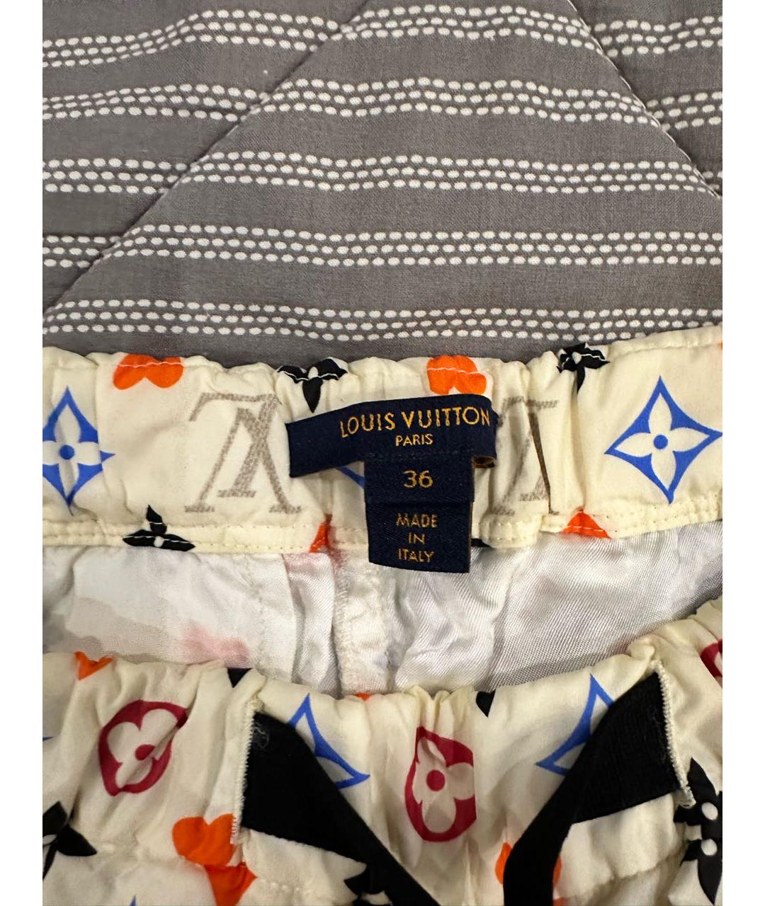 LOUIS VUITTON Полиэстеровые шорты, фото 4