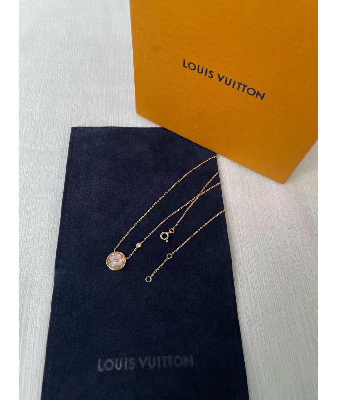 LOUIS VUITTON Золотое колье из розового золота, фото 4