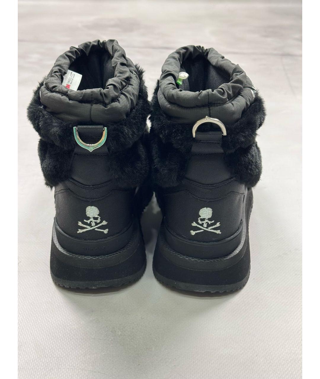 MASTERMIND WORLD Черные высокие ботинки, фото 4