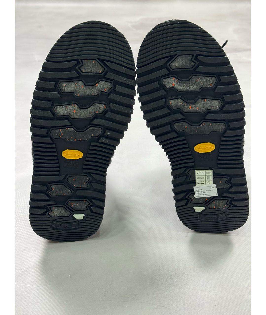 MASTERMIND WORLD Черные высокие ботинки, фото 7