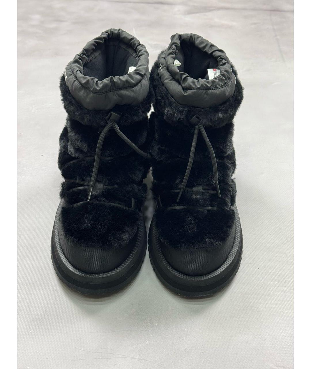 MASTERMIND WORLD Черные высокие ботинки, фото 3