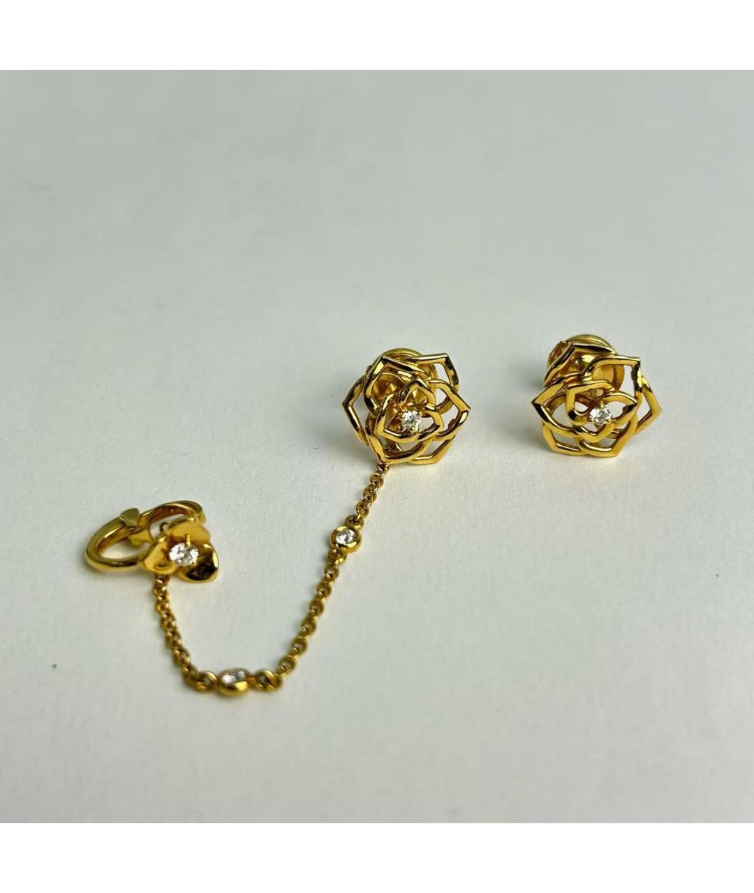 PIAGET Золотые серьги из розового золота, фото 2