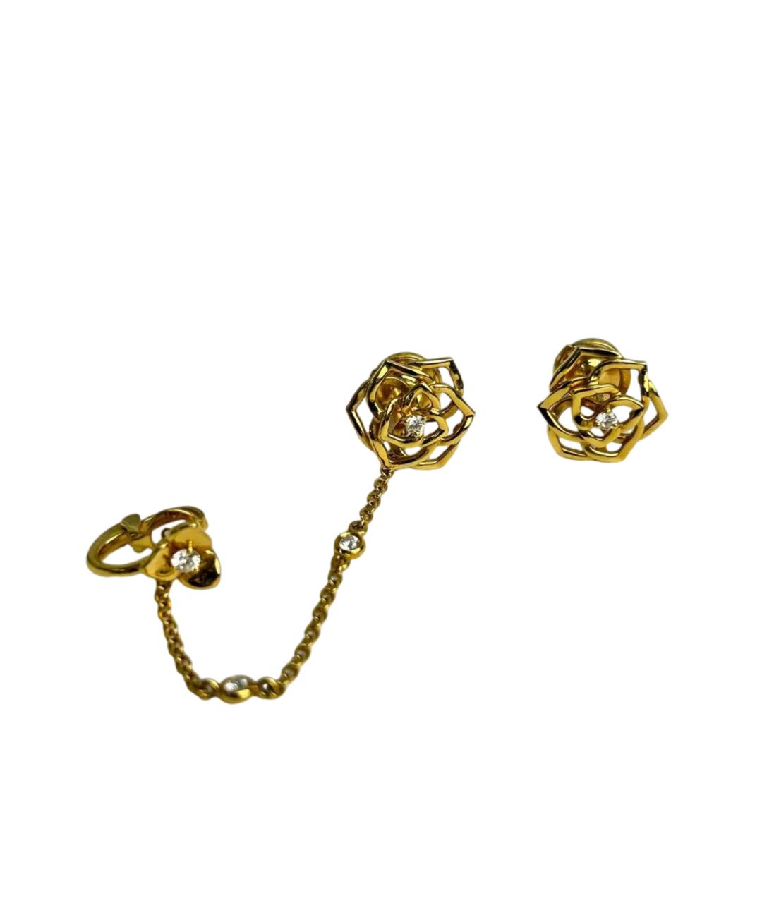 PIAGET Золотые серьги из розового золота, фото 1