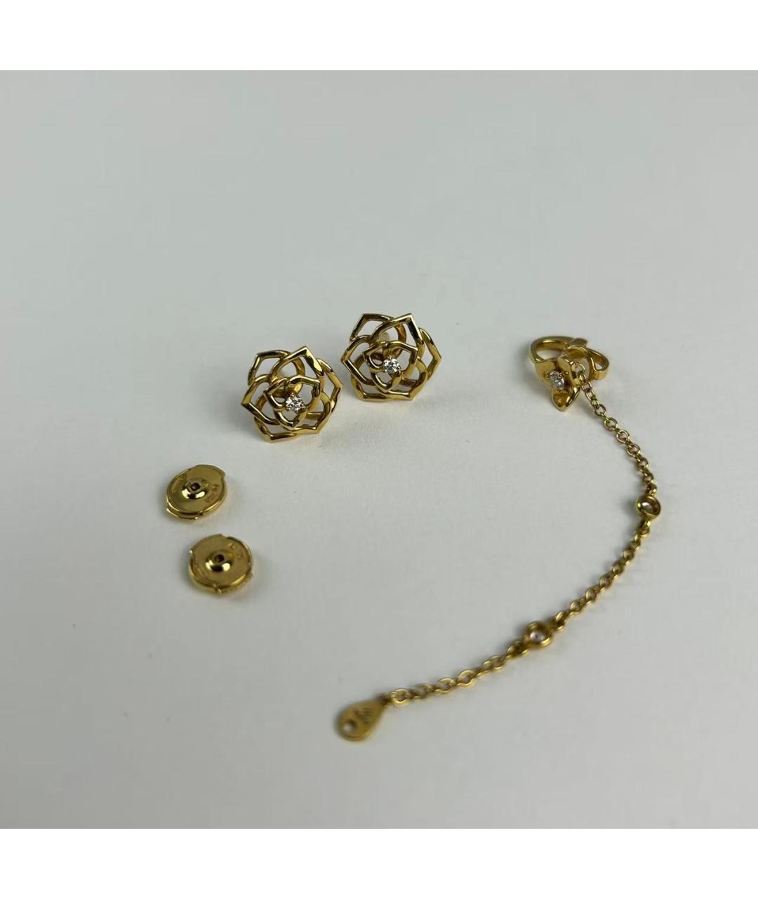 PIAGET Золотые серьги из розового золота, фото 5