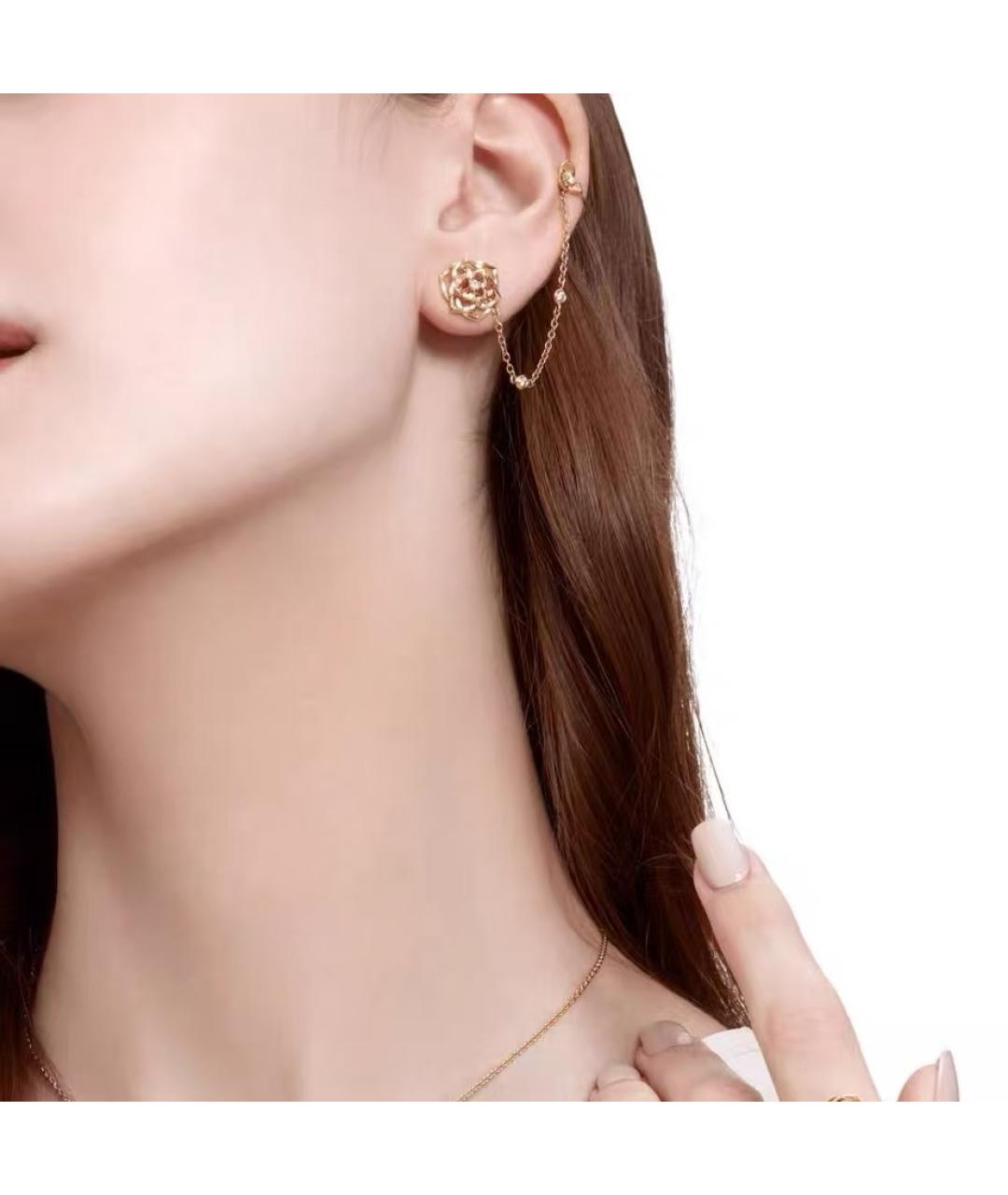 PIAGET Золотые серьги из розового золота, фото 4