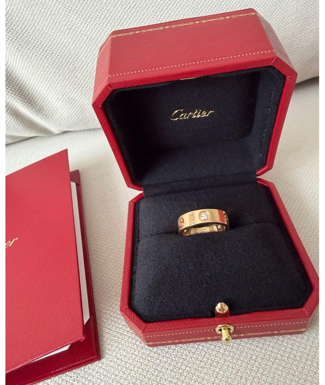CARTIER Золотое кольцо из розового золота, фото 3
