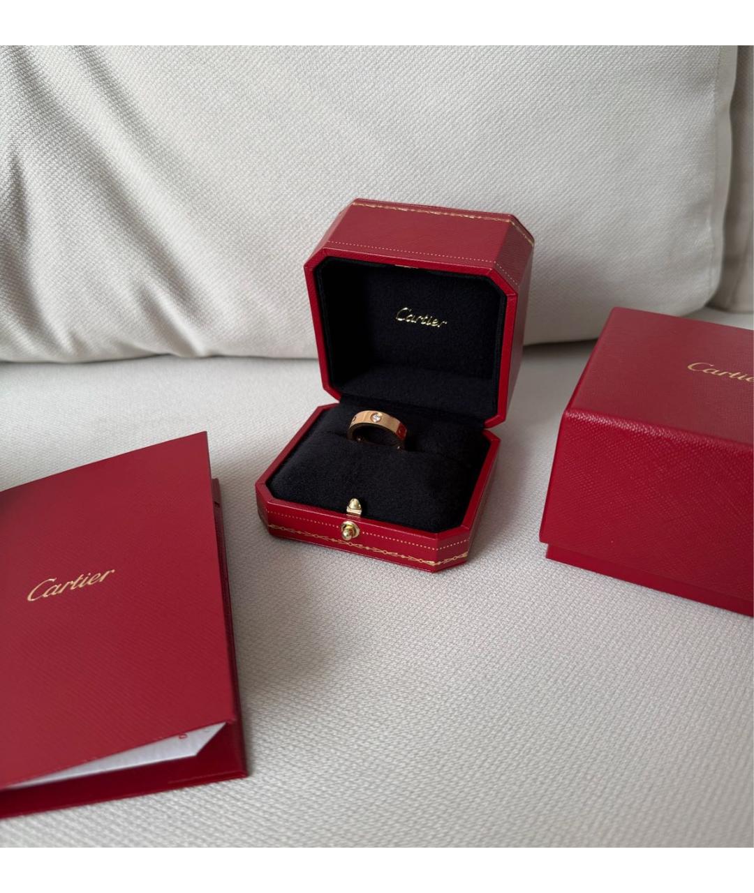 CARTIER Золотое кольцо из розового золота, фото 2