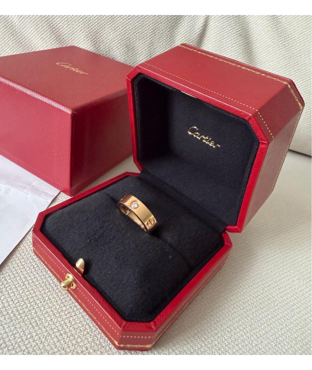 CARTIER Золотое кольцо из розового золота, фото 6