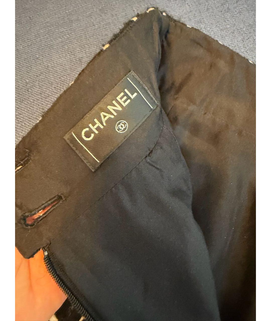CHANEL Шерстяная юбка мини, фото 4