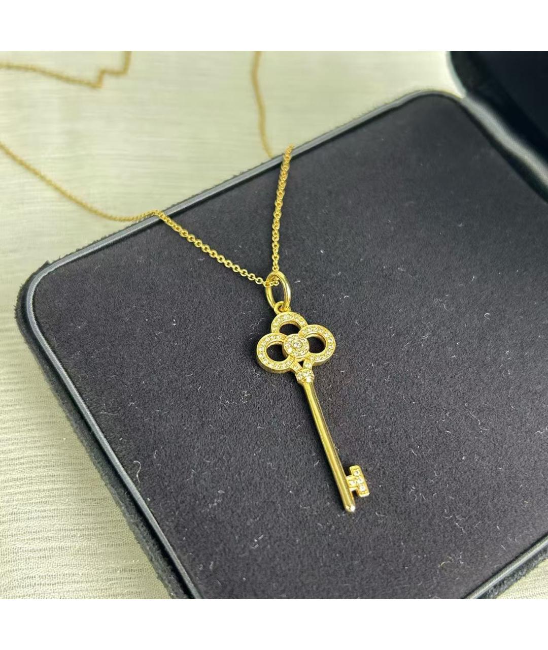 TIFFANY&CO Золотая подвеска из желтого золота, фото 2