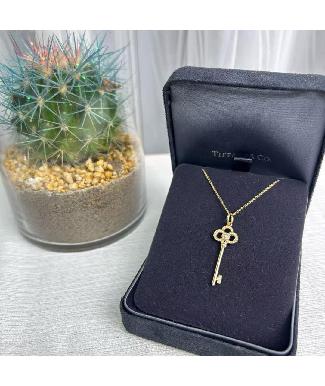 TIFFANY&CO Золотая подвеска из желтого золота, фото 5