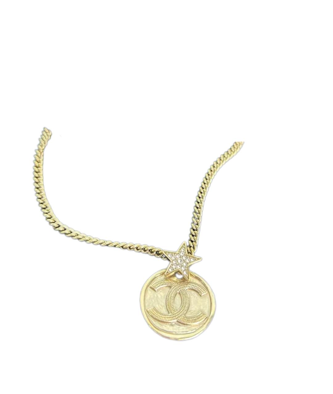 CHANEL Золотое колье, фото 1