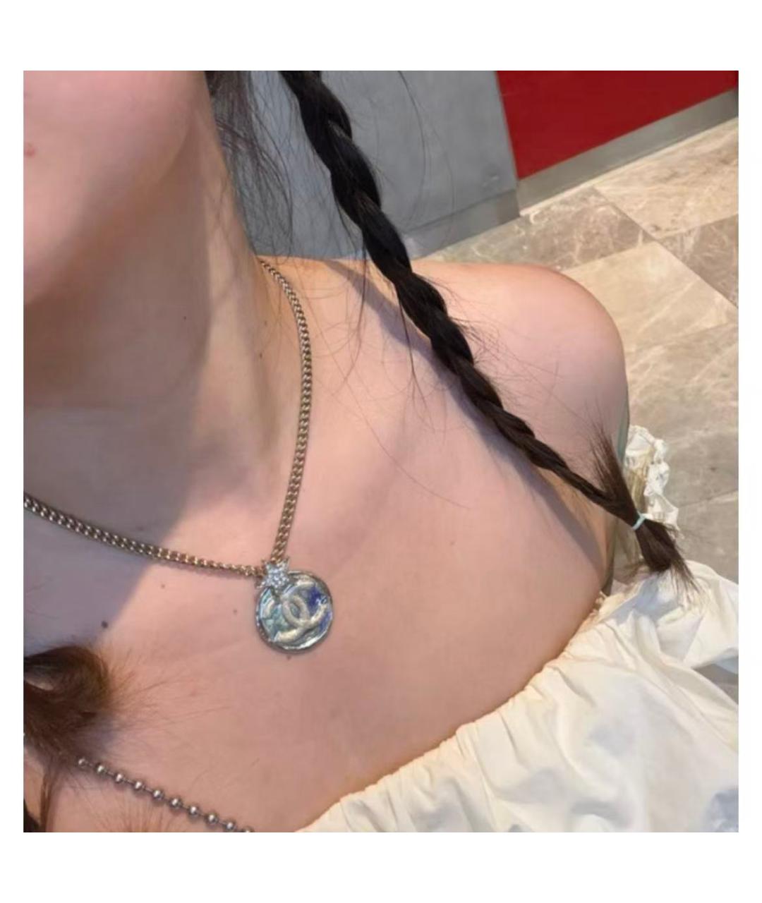 CHANEL Золотое колье, фото 6