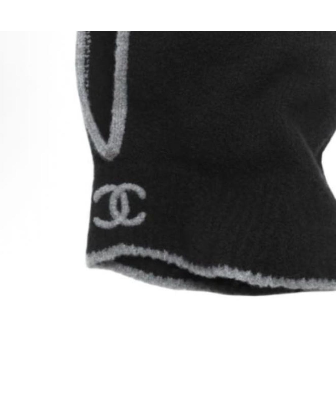CHANEL Черный капюшон, фото 2