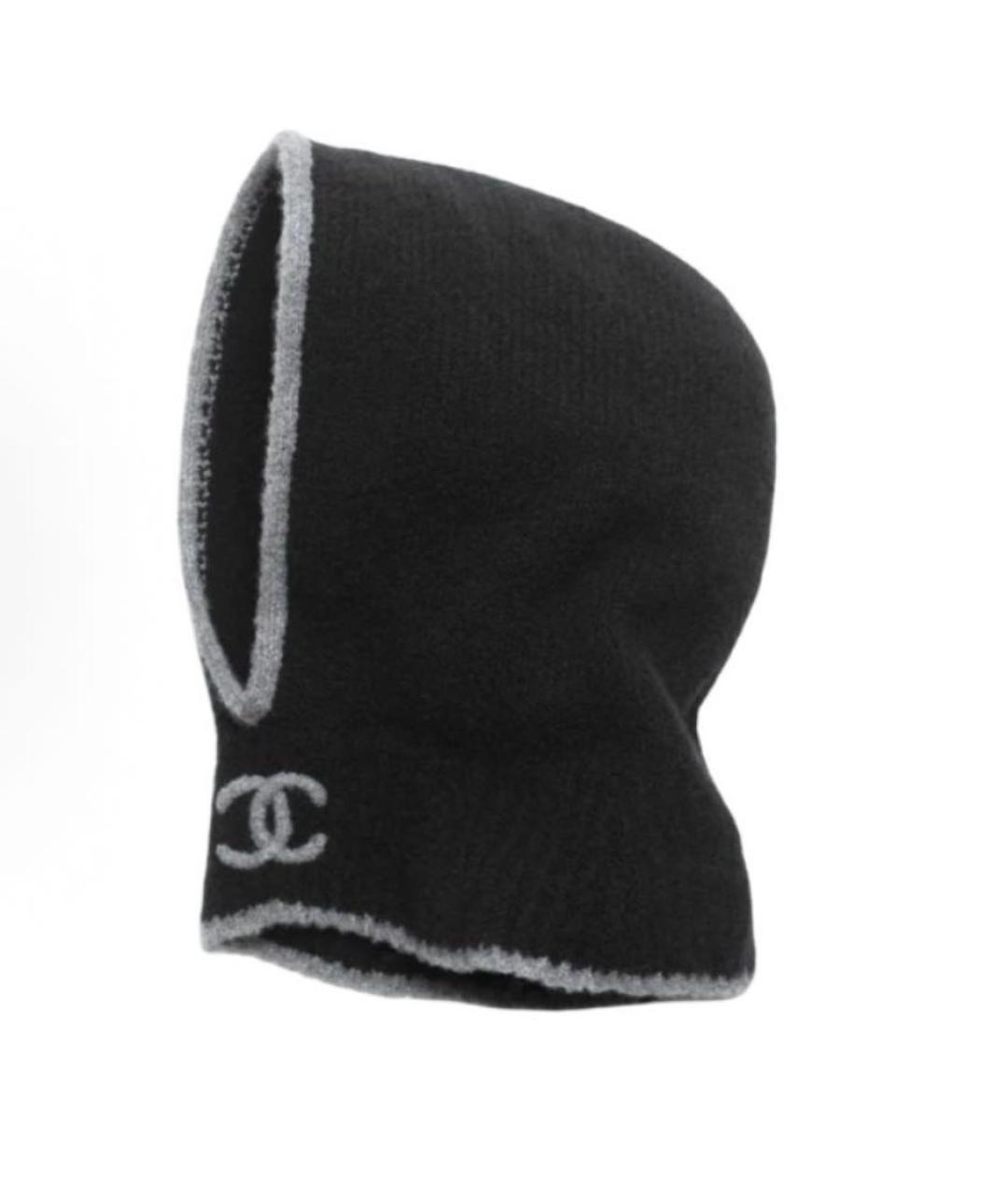 CHANEL Черный капюшон, фото 1