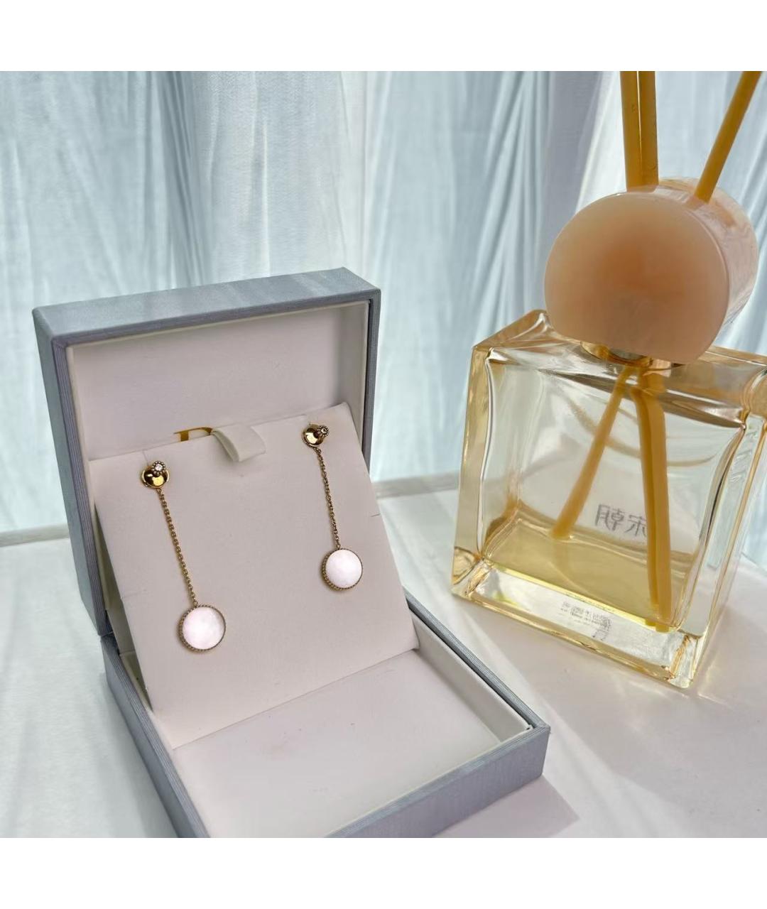 CHRISTIAN DIOR Золотые серьги из розового золота, фото 3