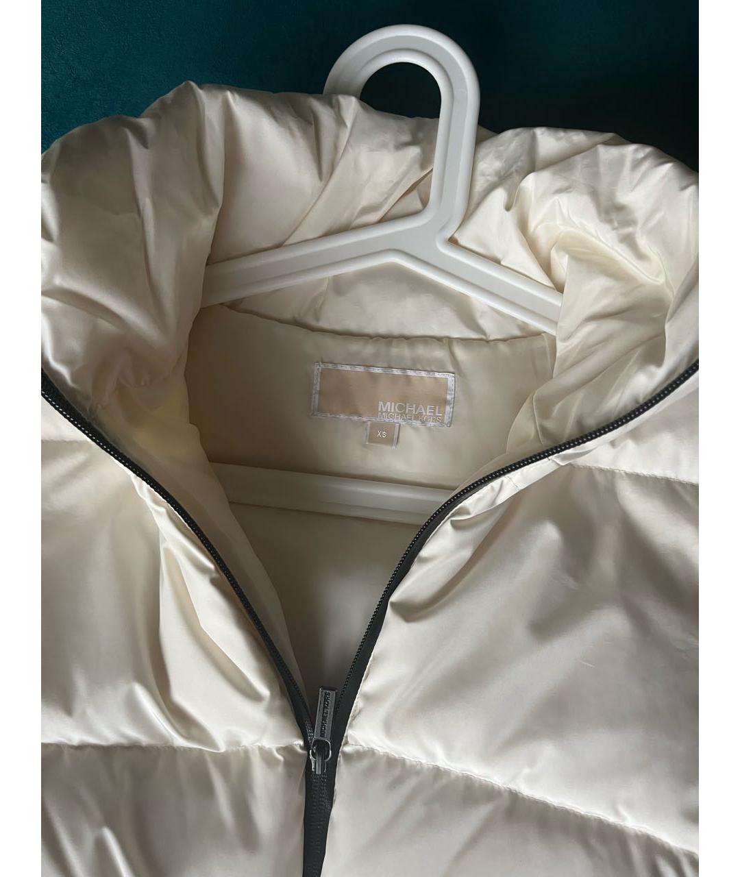 MICHAEL KORS Белый пуховик, фото 5