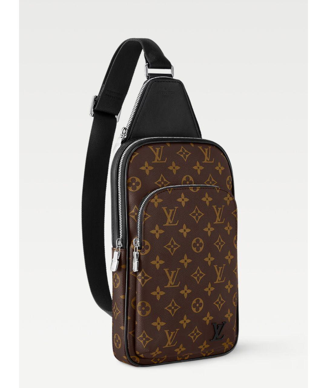 LOUIS VUITTON Черная кожаная сумка на плечо, фото 5