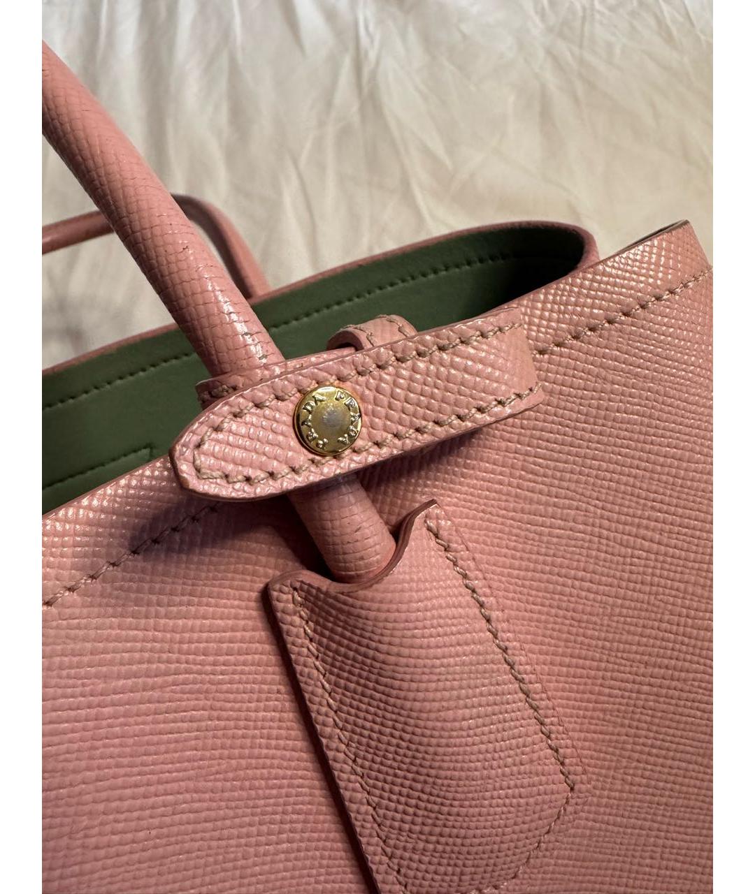 PRADA Розовая сумка тоут, фото 5