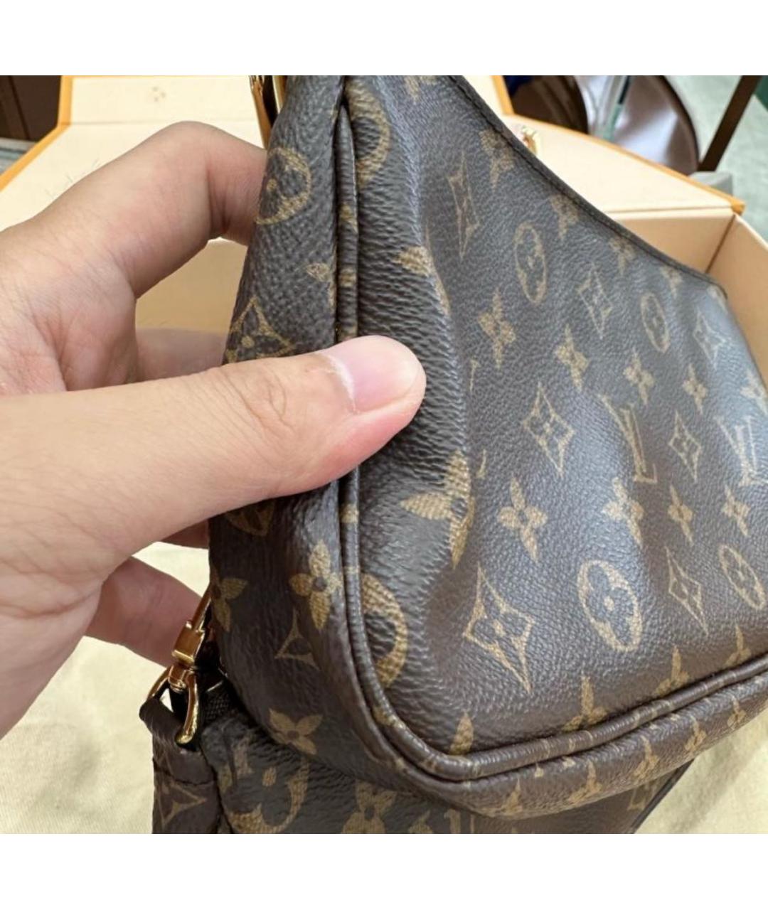 LOUIS VUITTON Коричневая сумка через плечо, фото 3