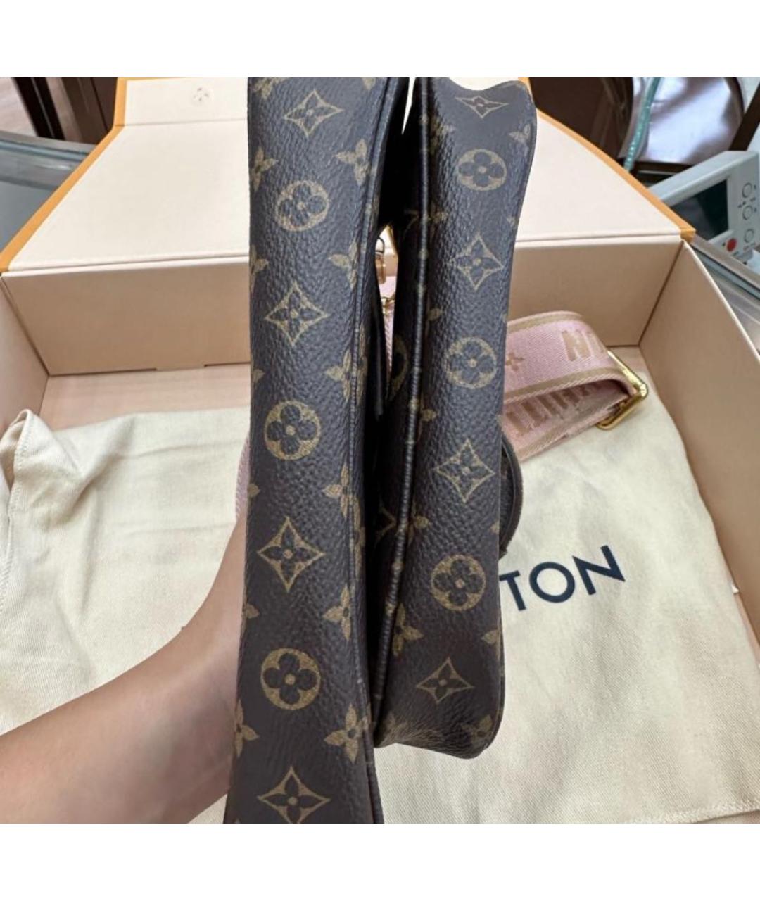 LOUIS VUITTON Коричневая сумка через плечо, фото 7