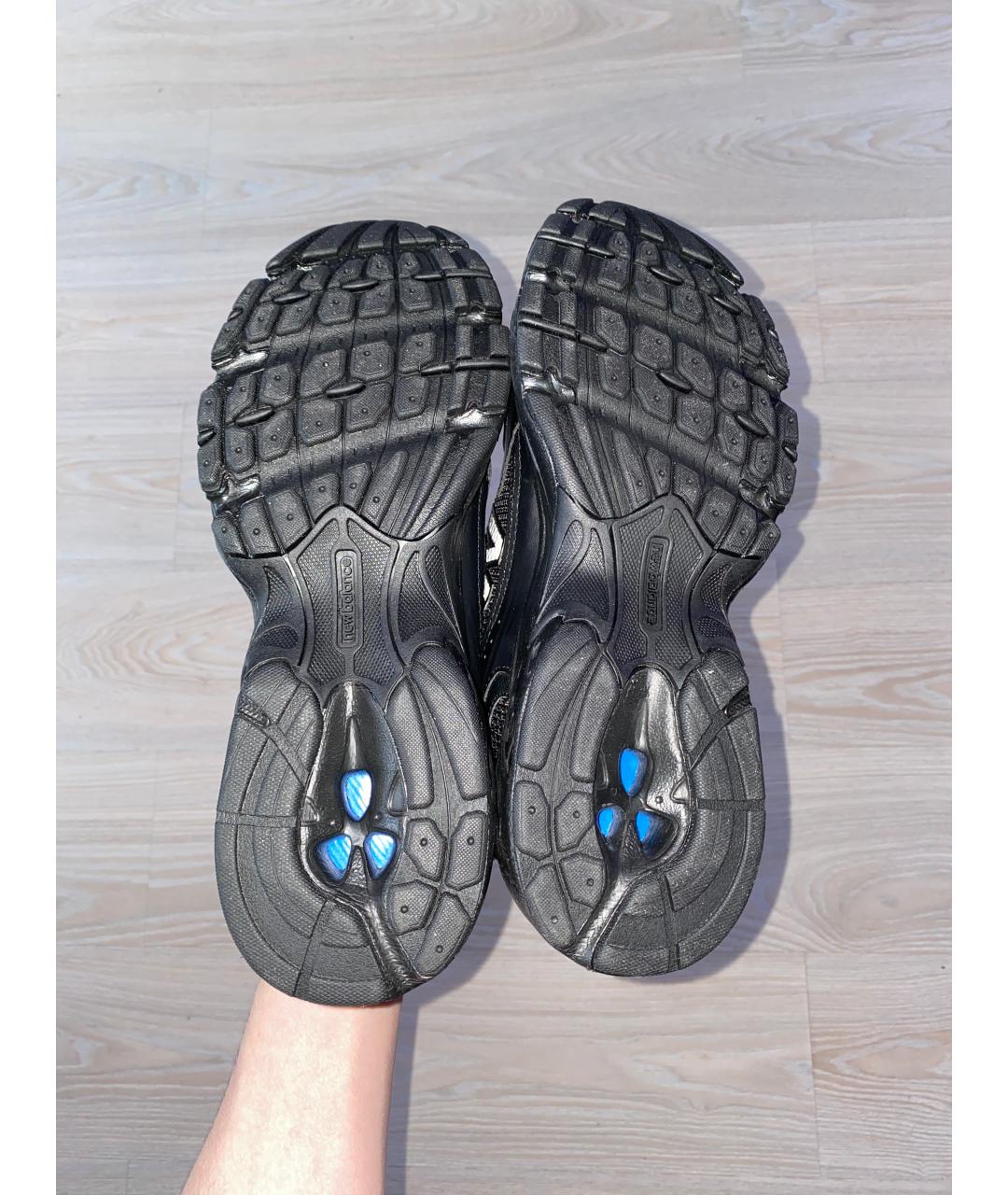 NEW BALANCE Черные синтетические низкие кроссовки / кеды, фото 5