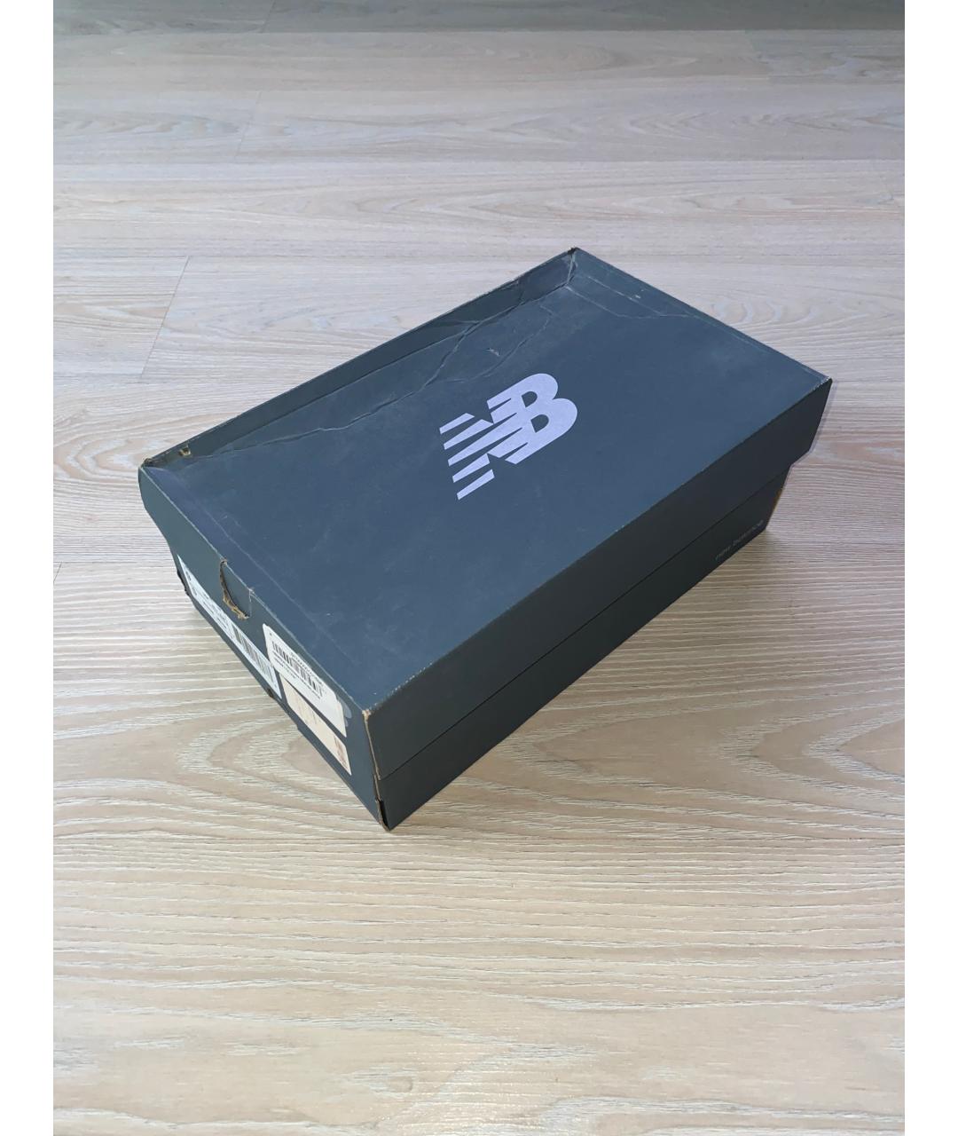 NEW BALANCE Черные синтетические низкие кроссовки / кеды, фото 7