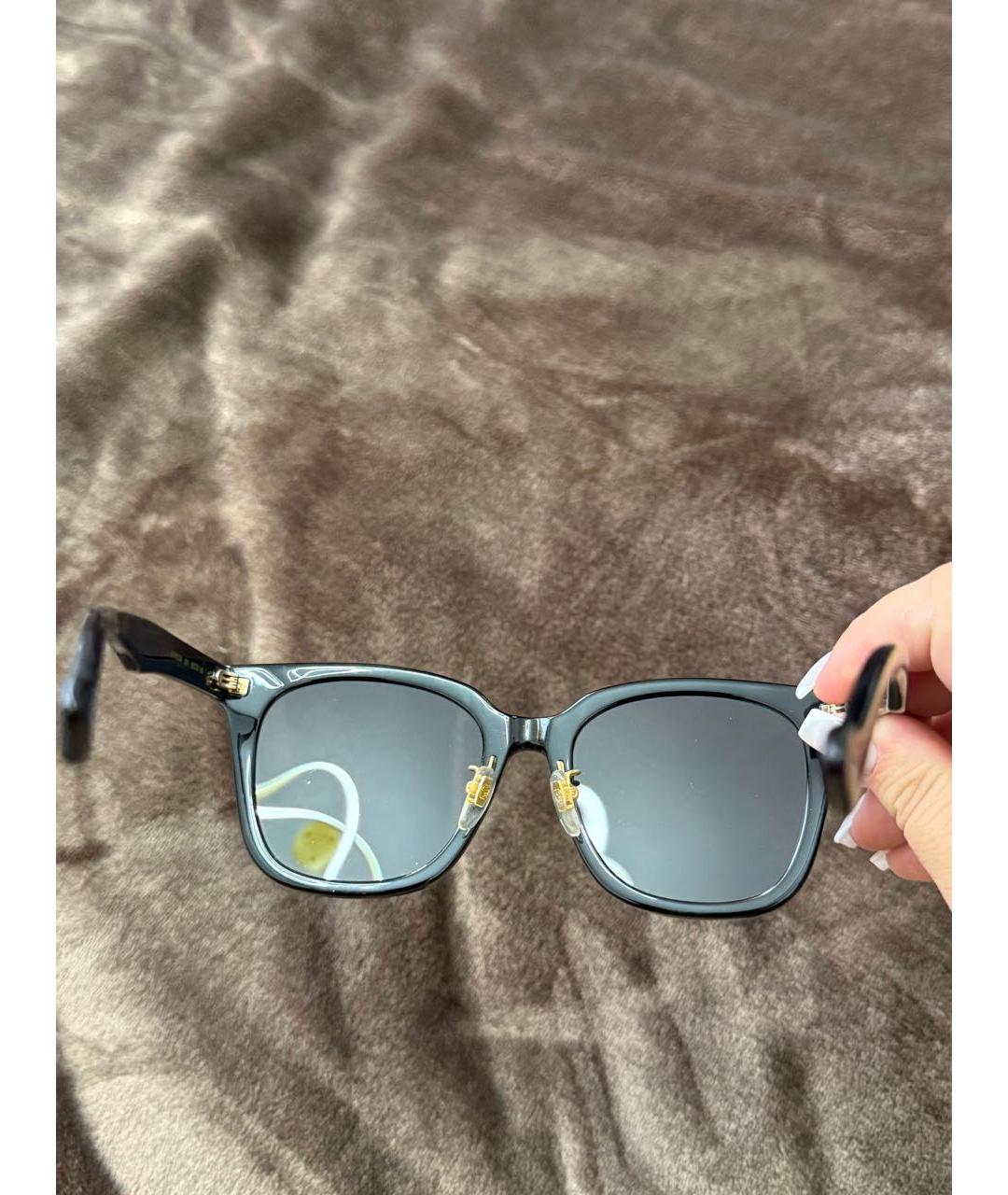 GUCCI Черные пластиковые солнцезащитные очки, фото 4