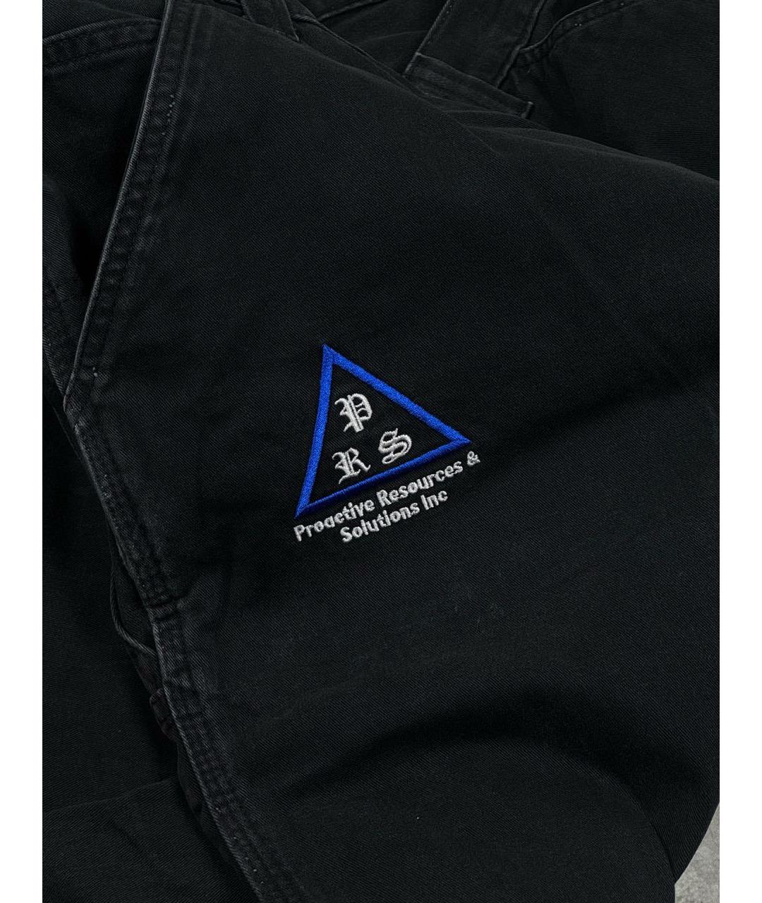 CARHARTT Черные хлопковые прямые джинсы, фото 5