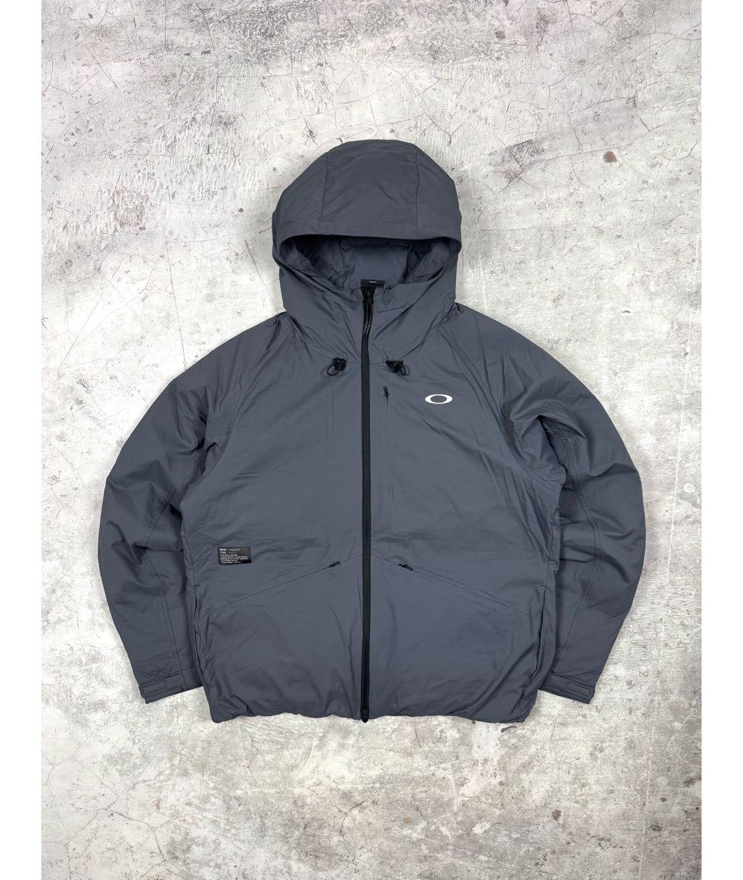 OAKLEY Серый полиэстеровый пуховик, фото 9