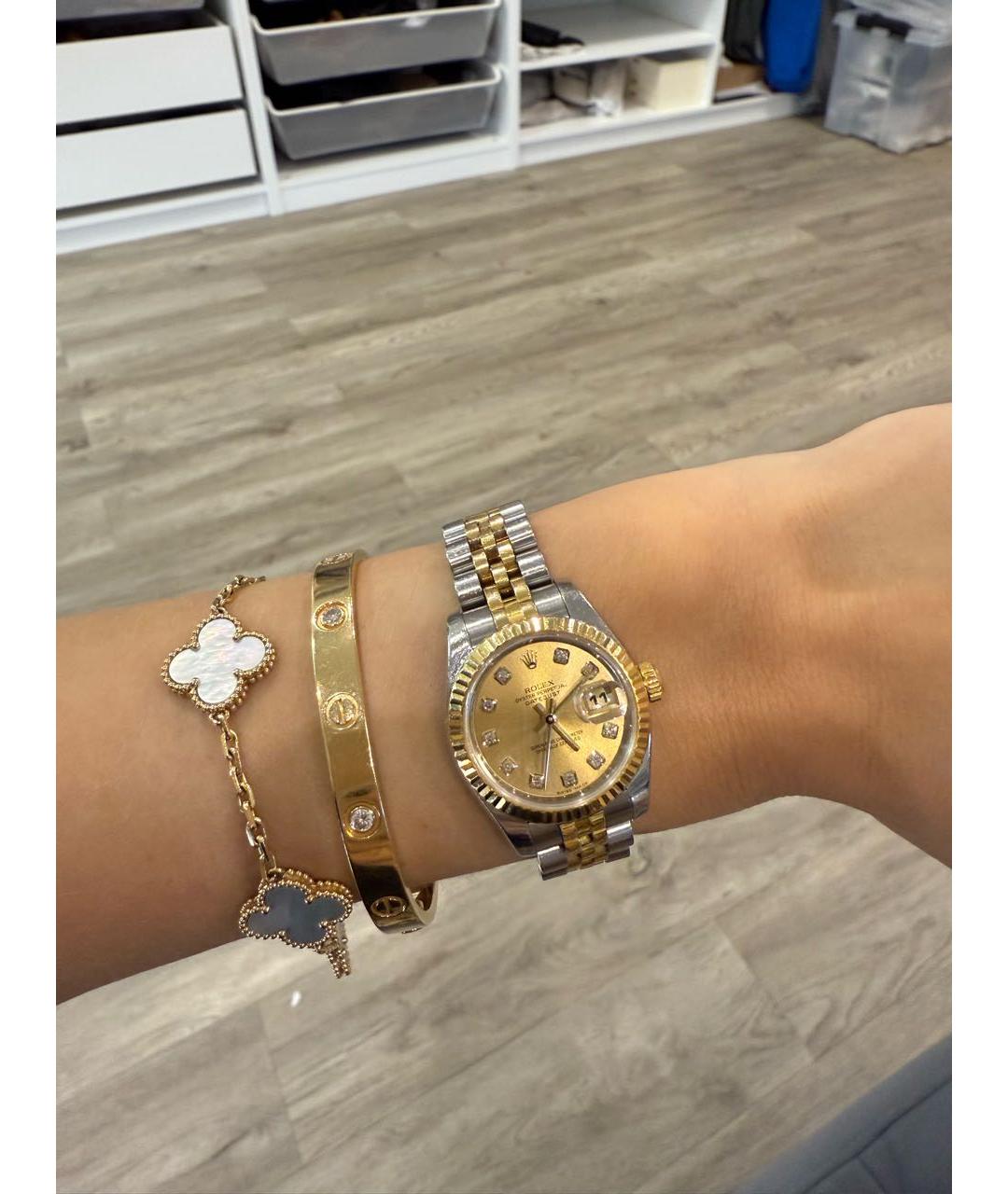 ROLEX Золотые часы из желтого золота, фото 4