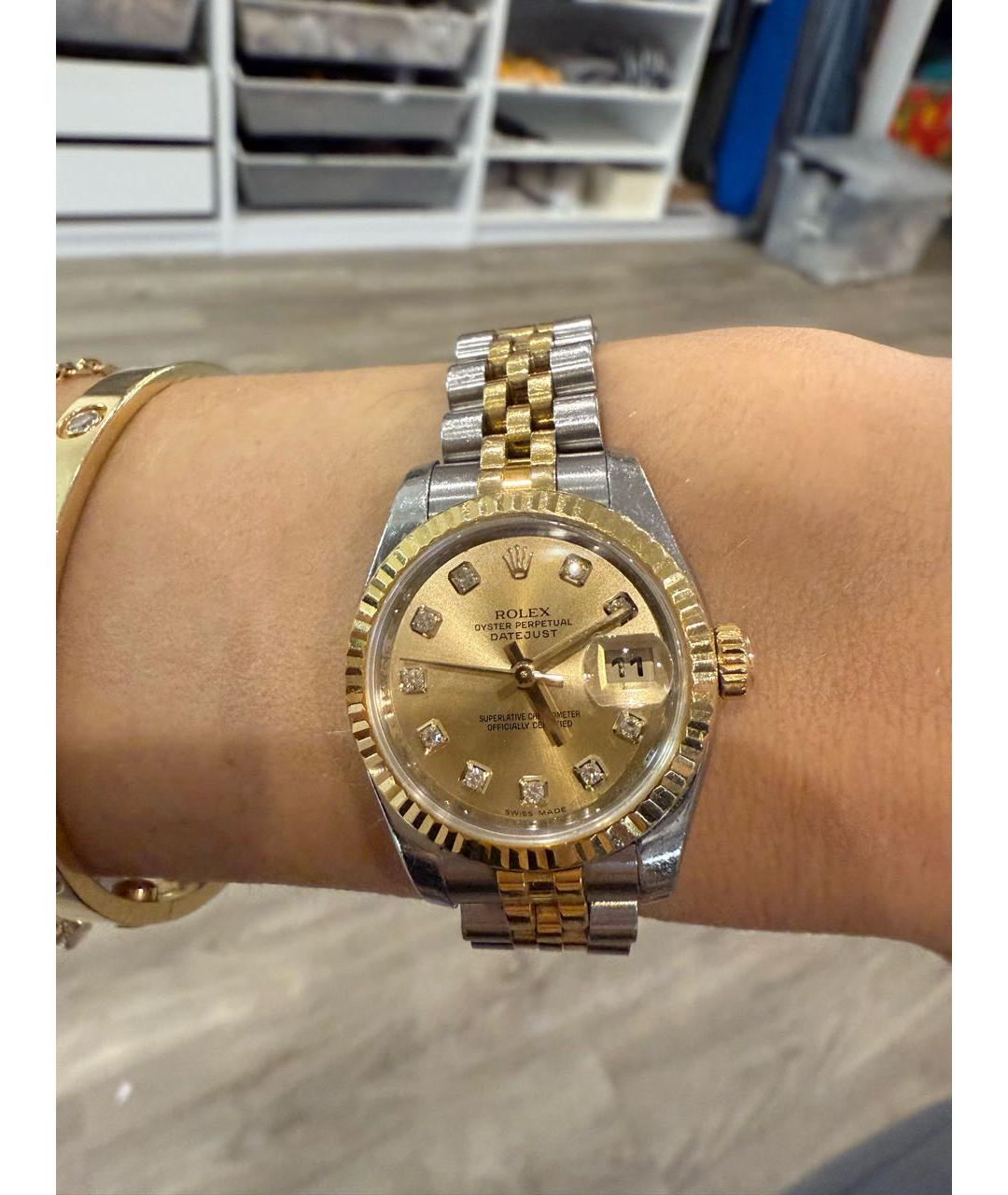 ROLEX Золотые часы из желтого золота, фото 3