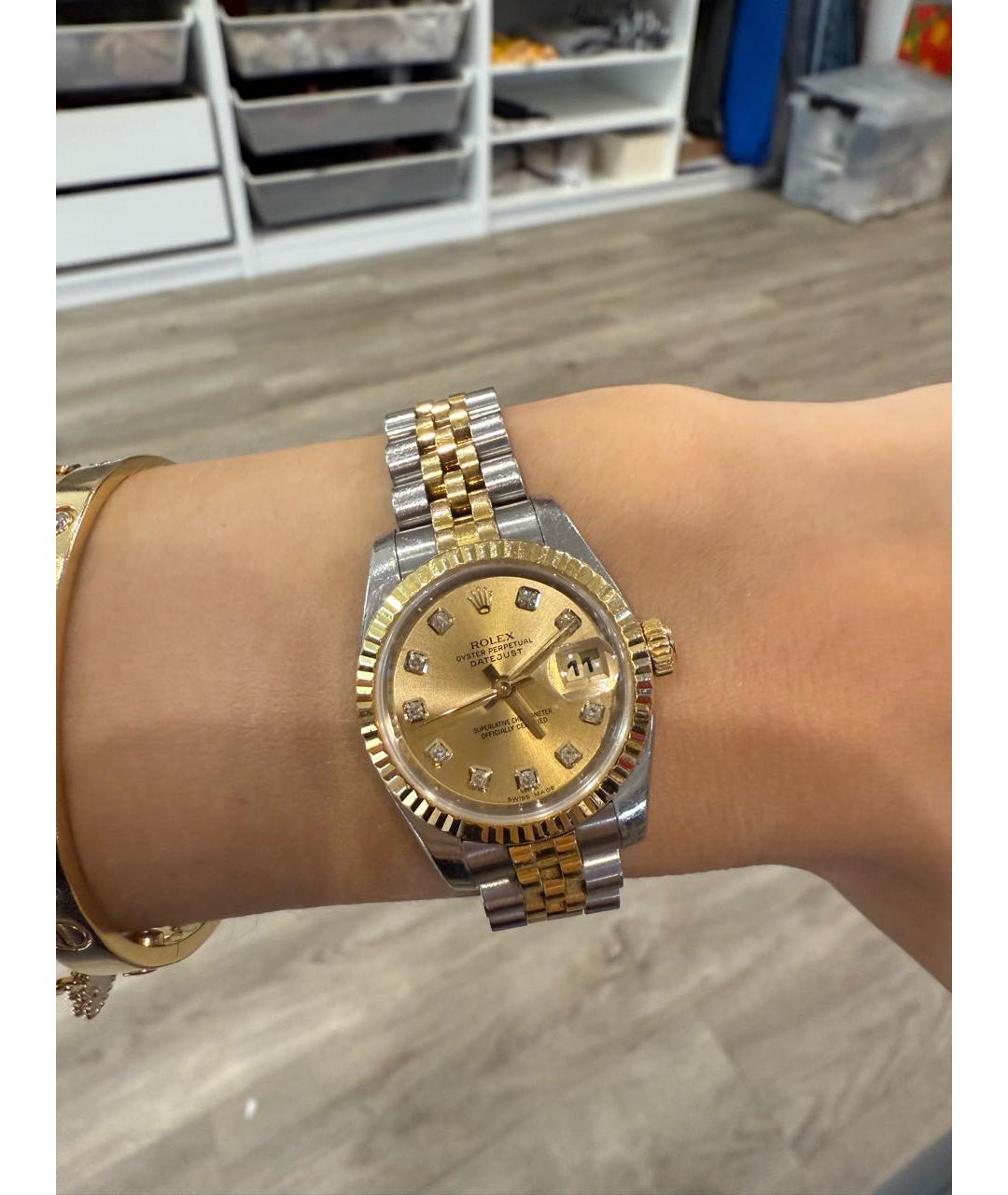 ROLEX Золотые часы из желтого золота, фото 9