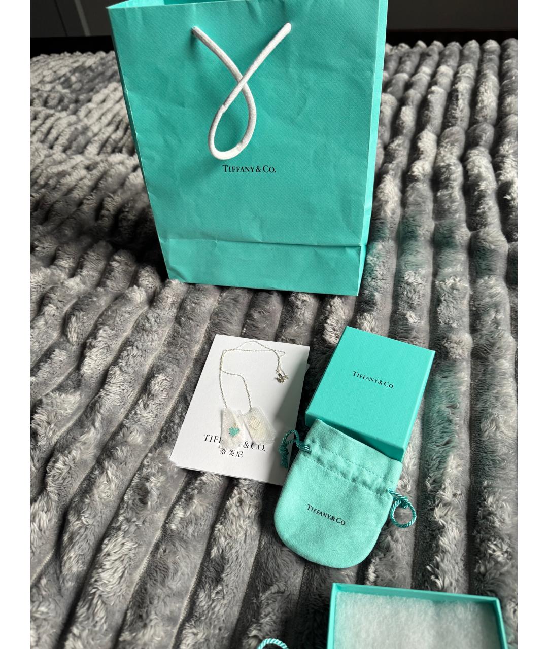 TIFFANY&CO Серебряная серебряная подвеска, фото 3