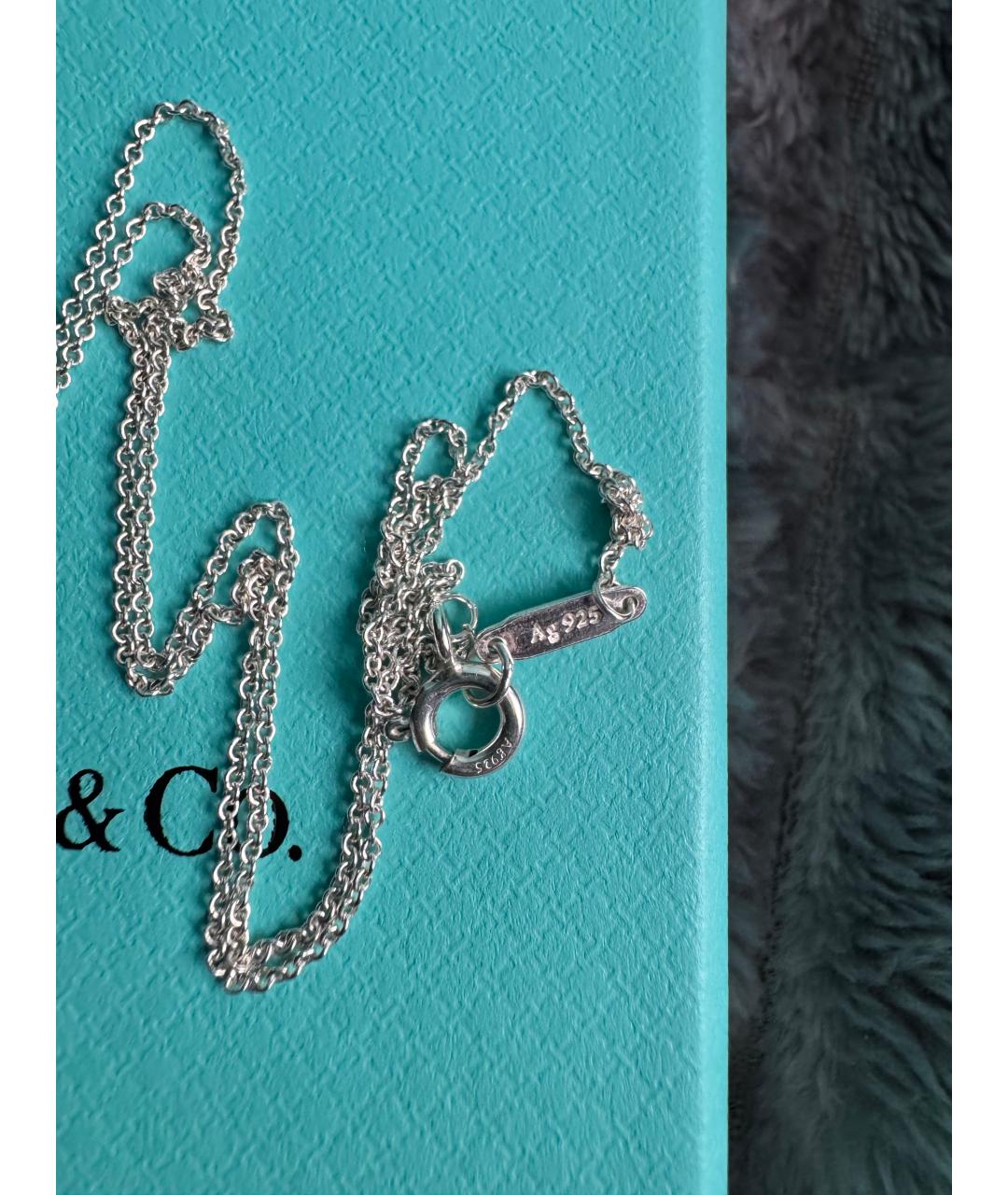 TIFFANY&CO Серебряная серебряная подвеска, фото 5