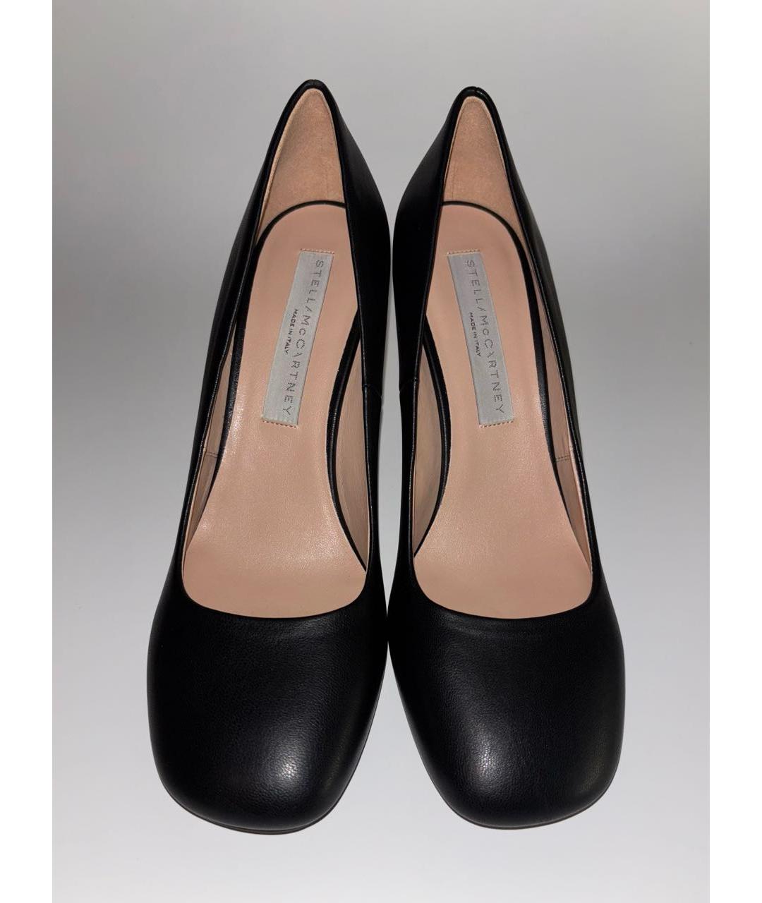 STELLA MCCARTNEY Черные кожаные туфли, фото 7