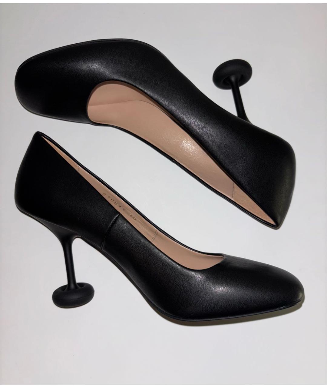 STELLA MCCARTNEY Черные кожаные туфли, фото 3