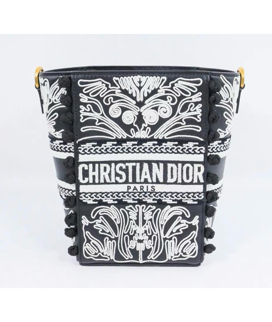 CHRISTIAN DIOR Черная сумка через плечо, фото 9