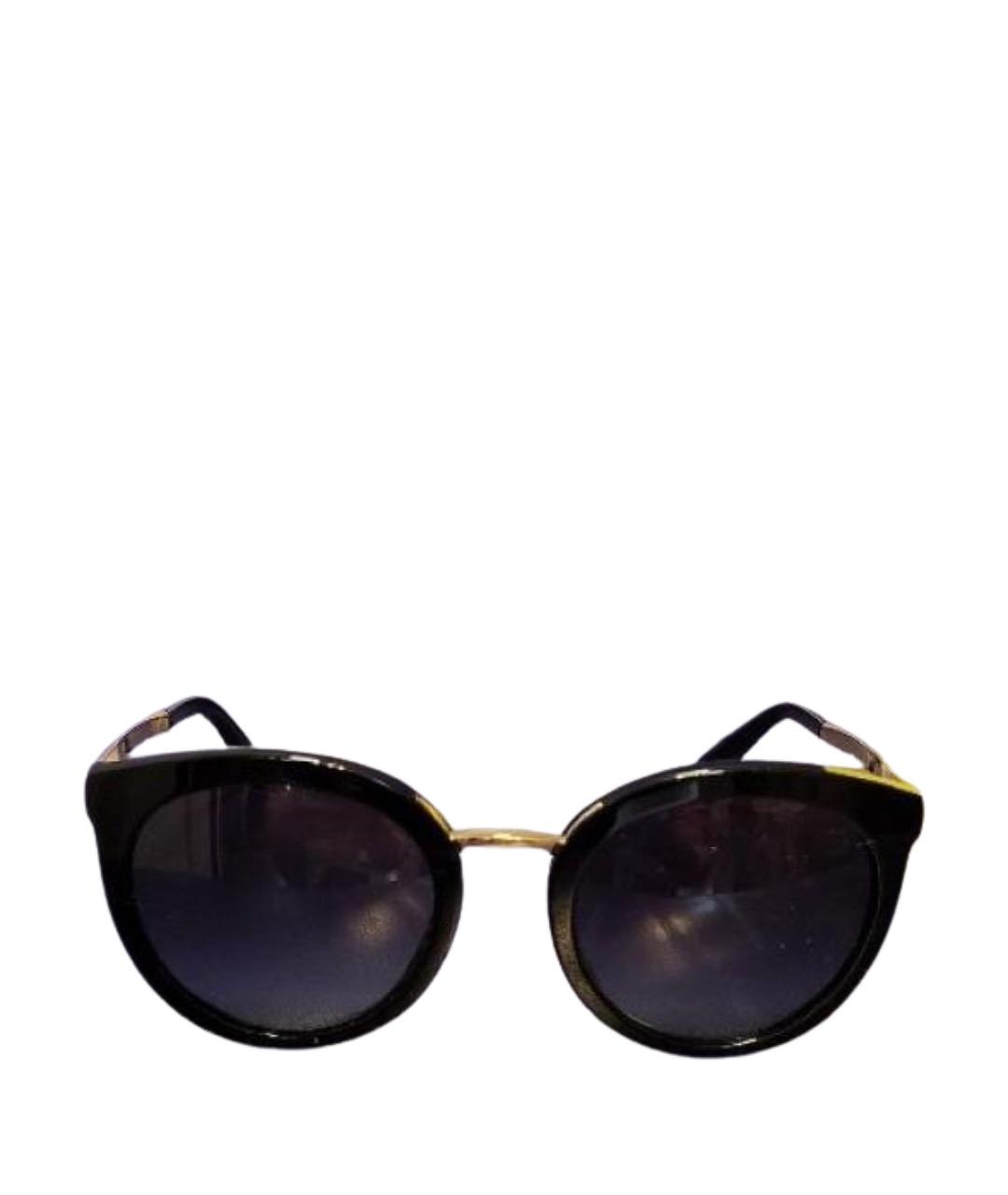 DOLCE&GABBANA Черные пластиковые солнцезащитные очки, фото 1