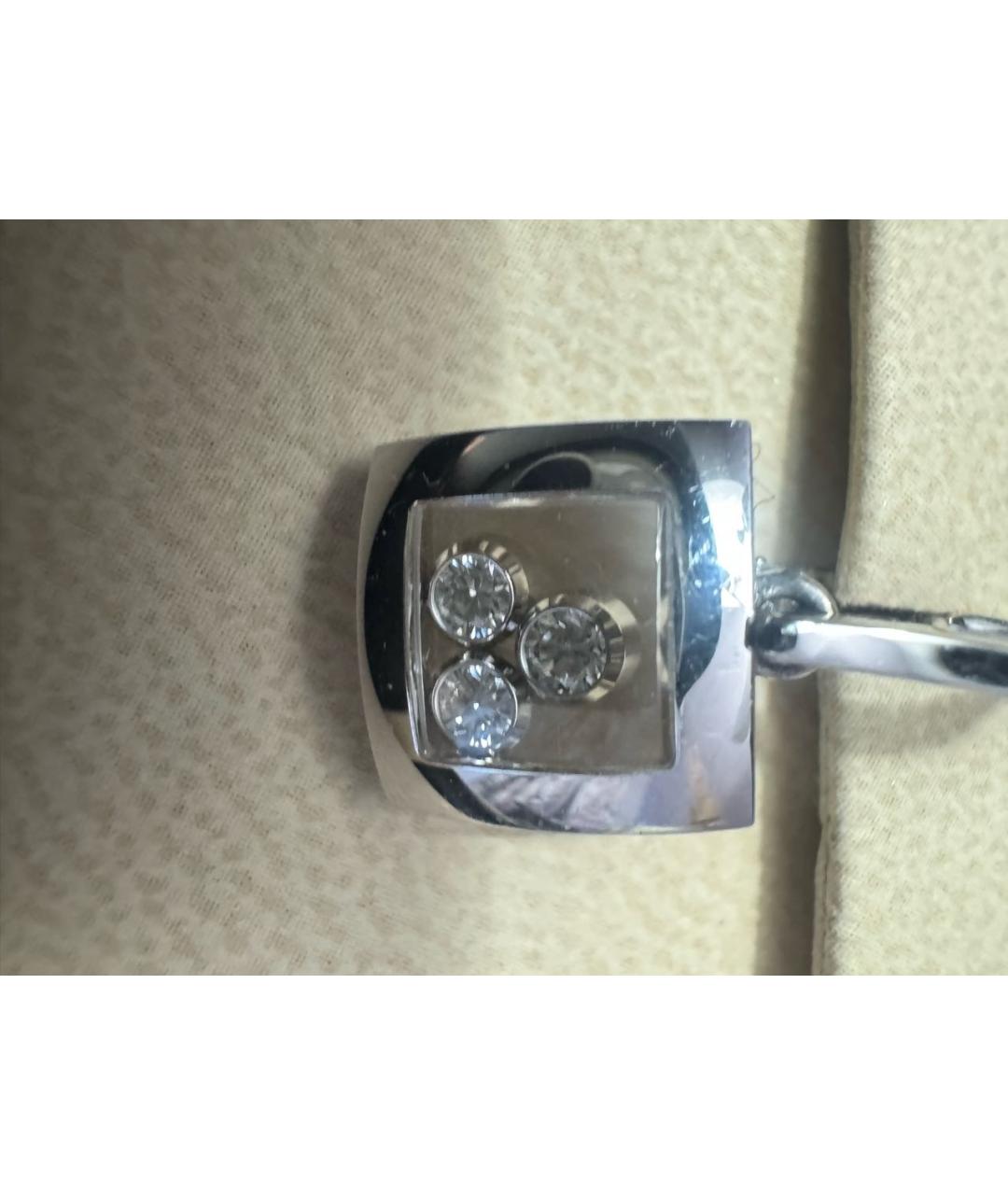 CHOPARD Серебряные серьги из белого золота, фото 7