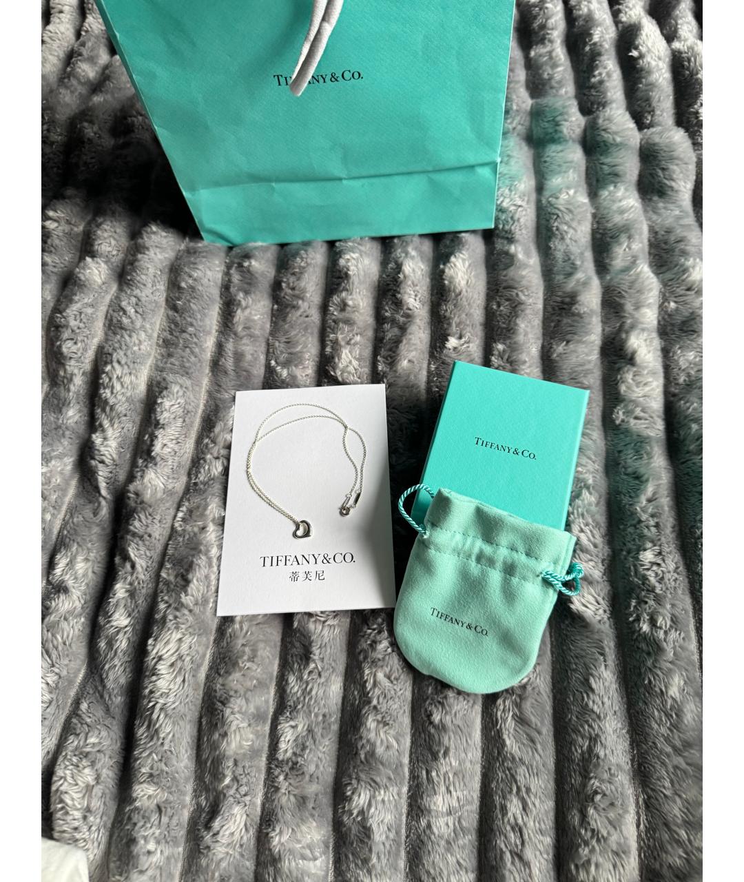 TIFFANY&CO Серебряная серебряная подвеска, фото 2