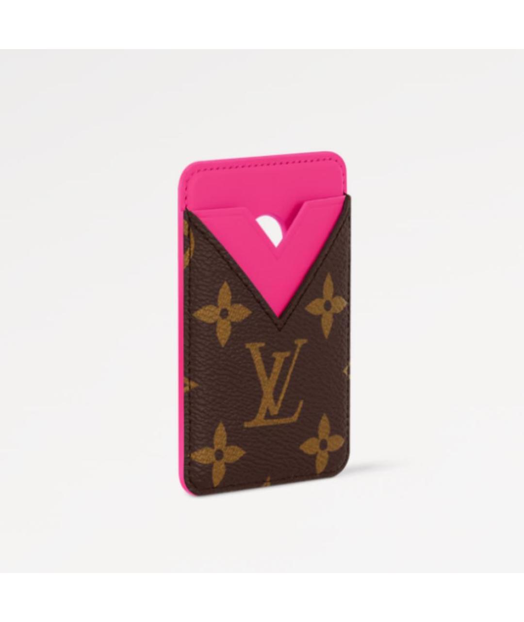 LOUIS VUITTON Розовый кардхолдер, фото 2