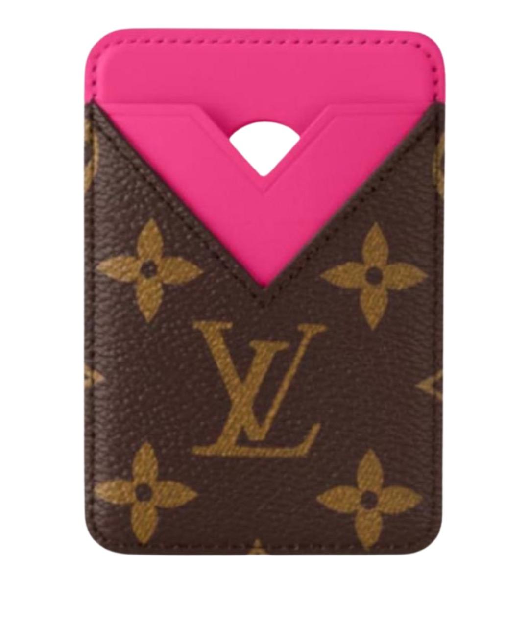 LOUIS VUITTON Розовый кардхолдер, фото 1