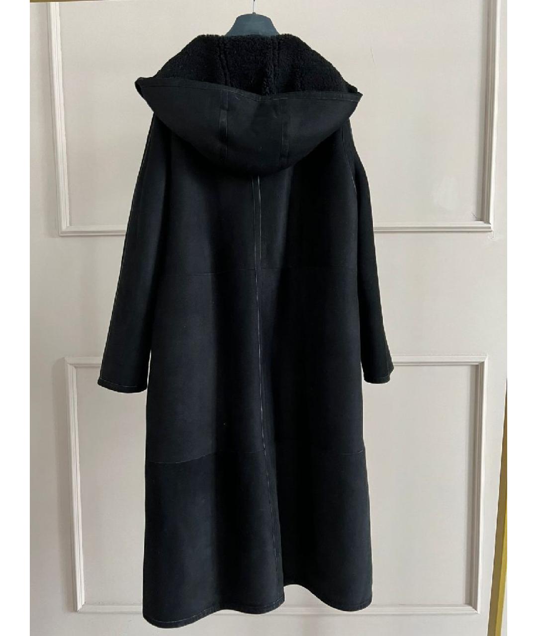 CHRISTIAN DIOR Черная меховая дубленка, фото 4