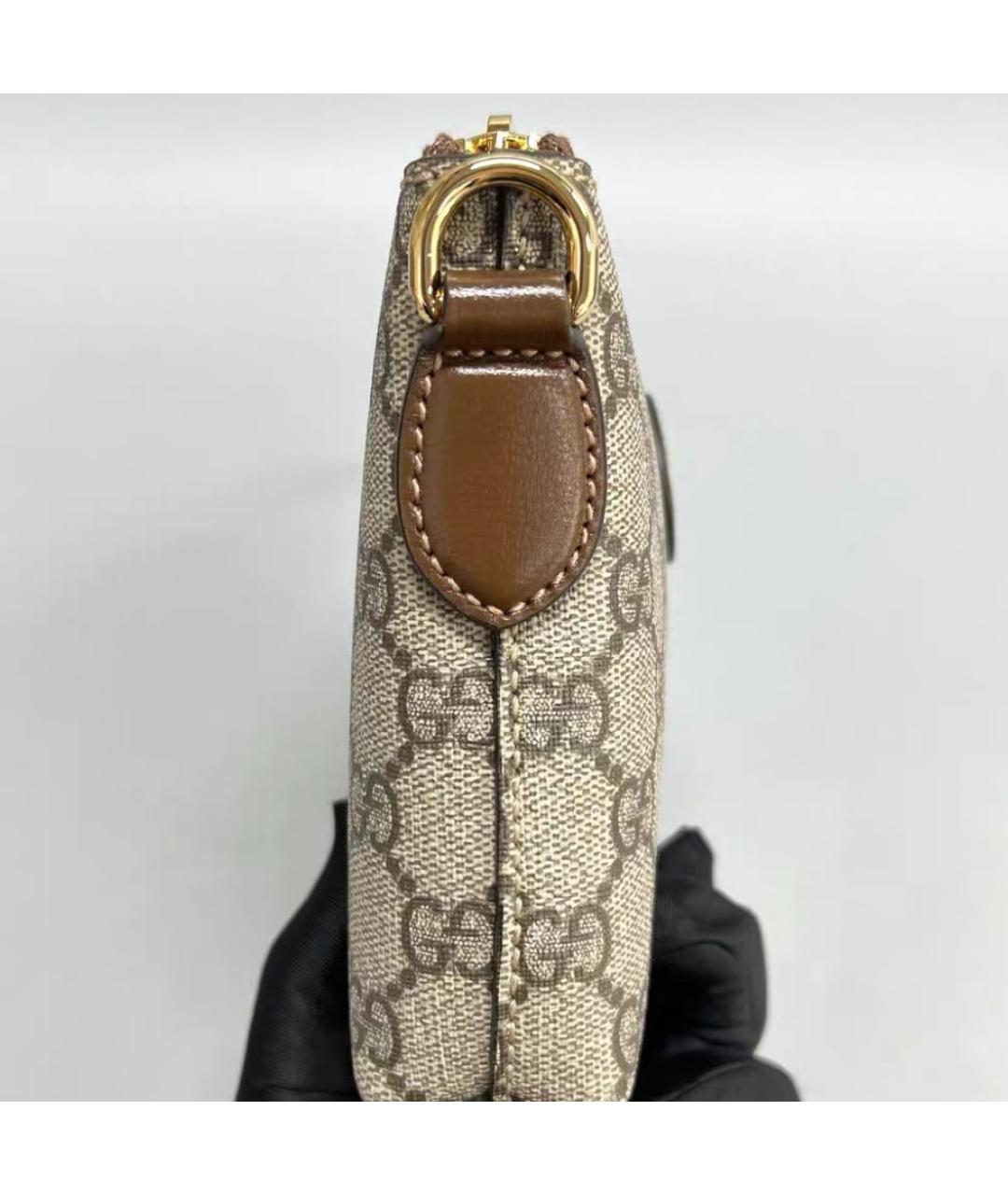 GUCCI Кожаная сумка через плечо, фото 5