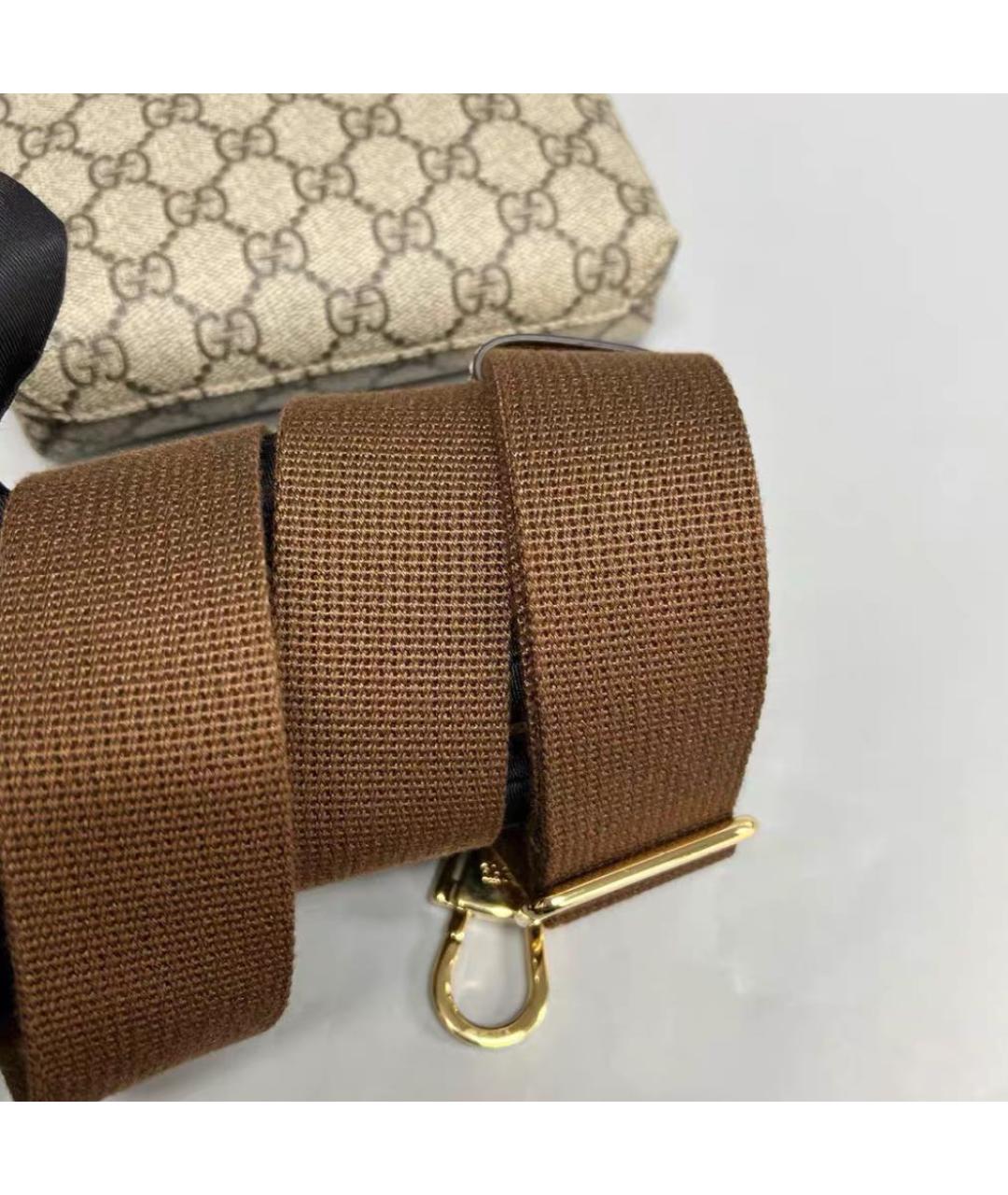 GUCCI Кожаная сумка через плечо, фото 7