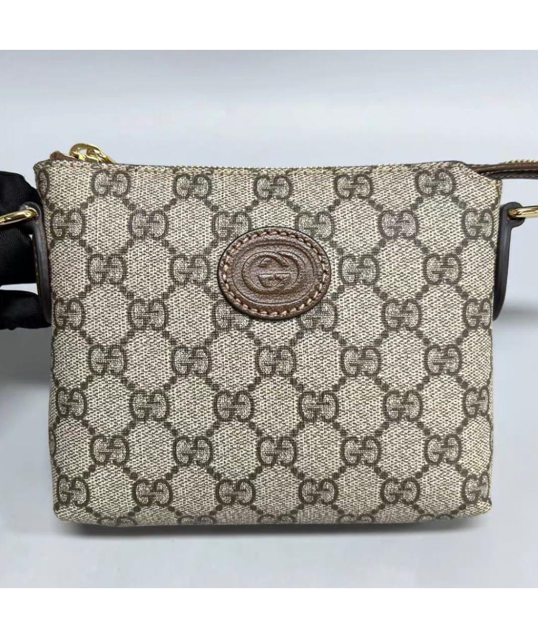 GUCCI Кожаная сумка через плечо, фото 6