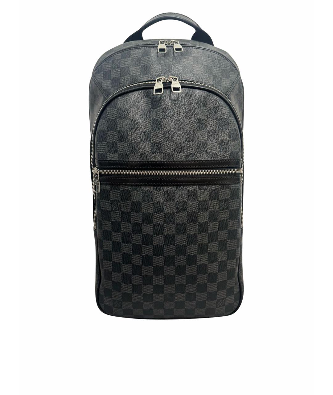 LOUIS VUITTON Черный рюкзак, фото 1