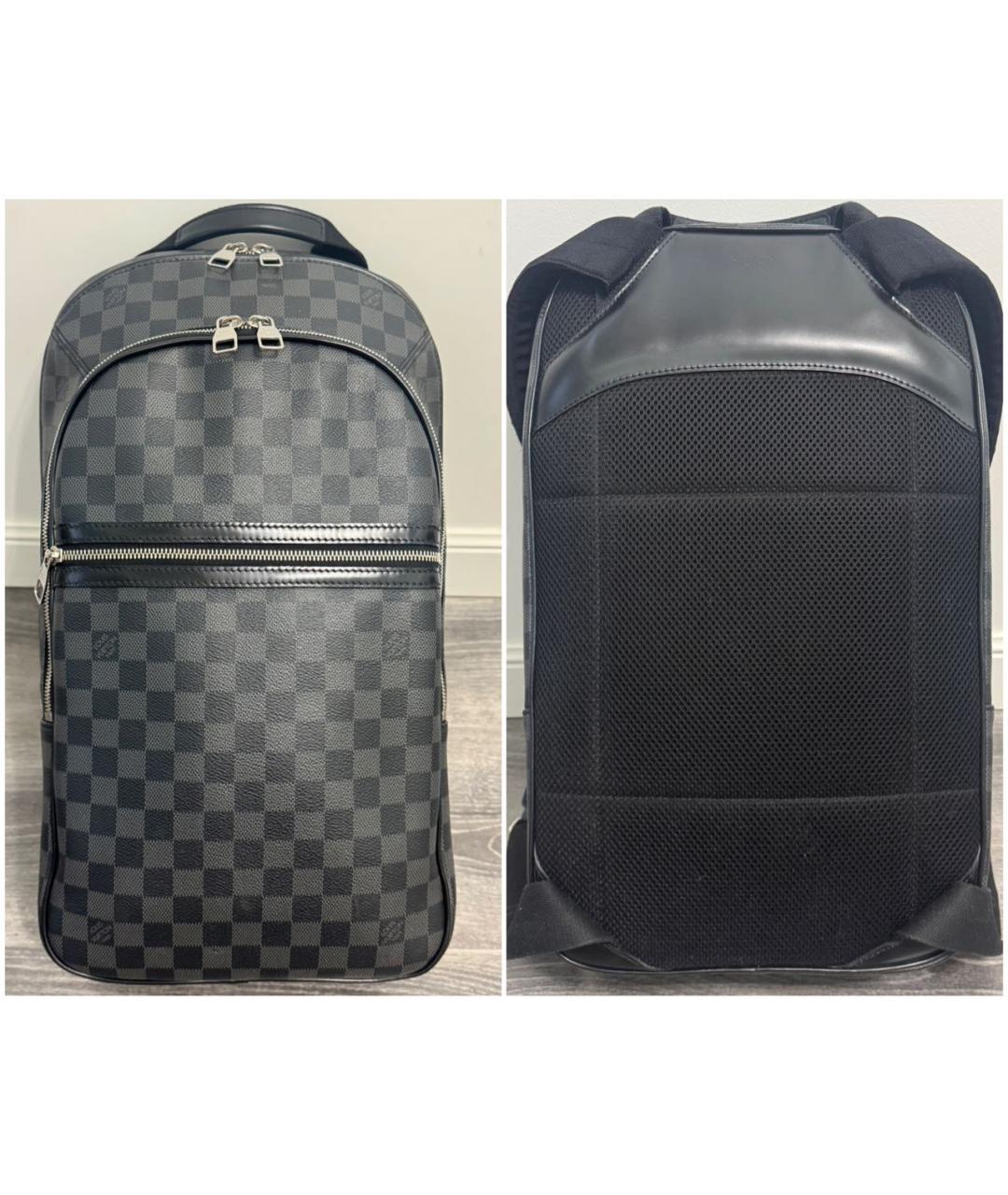LOUIS VUITTON Черный рюкзак, фото 3